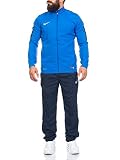 Nike Herren Academy 16 Knit Tracksuit Trainingsanzug,Blau (Blau/Schwarz),S