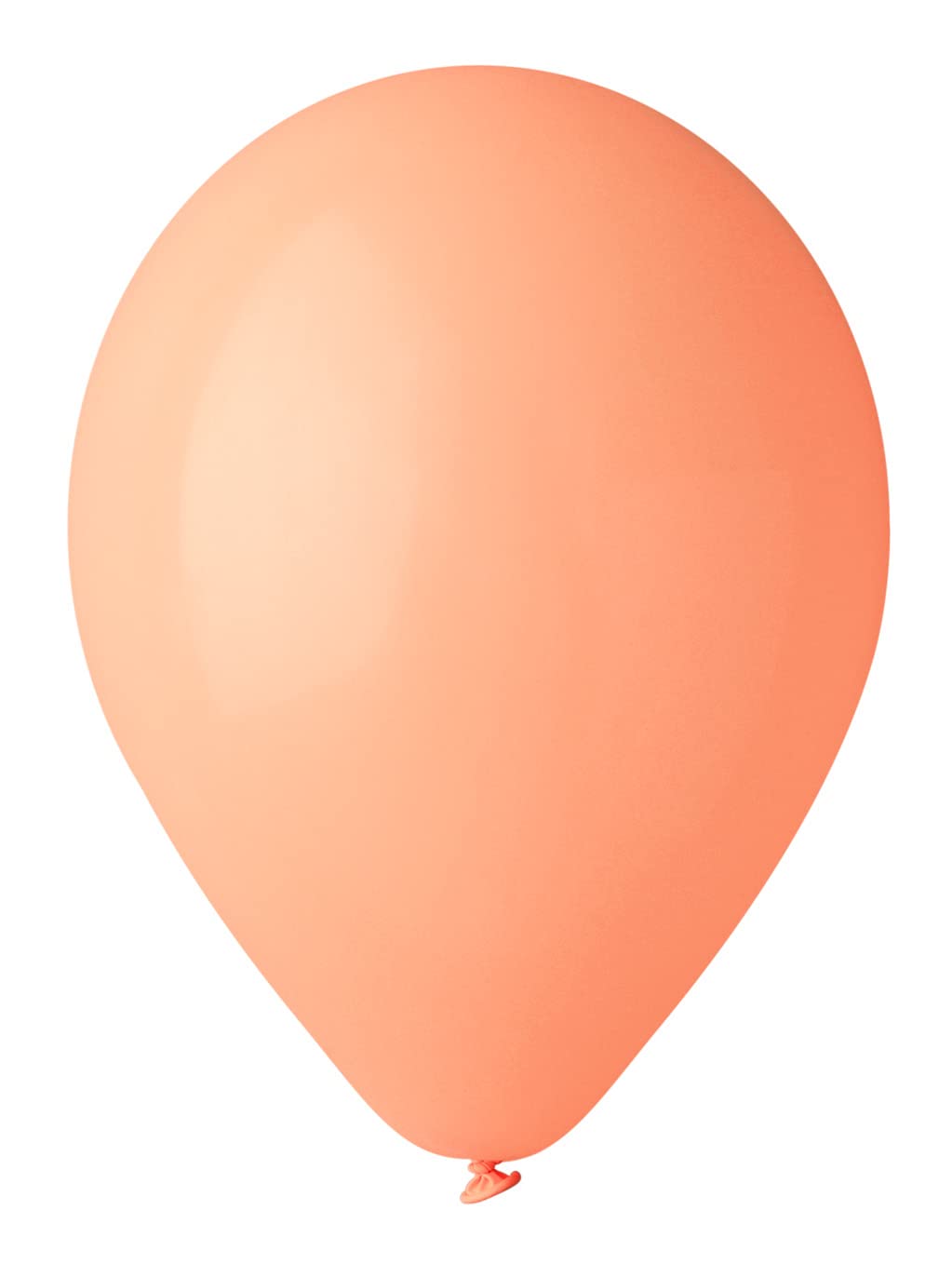 Pack 100 balloons in natural latex Premium Quality G120 (Ø 33cm / 13"), peach rose