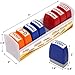 Fancy Land Office Stamps for Business Message Stamp Scanned Approved Paid Completed Self Inking Set with Storage Tray for Coworkers Colleague Work Supplies 8Pcs