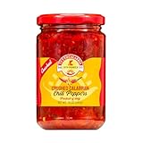 TUTTOCALABRIA Calabrian Chili Pepper Pieces, 10oz (285g), Spicy Condiment with Calabrian Chili Peppers, Extra Virgin Olive Oil, Ideal for Pasta, Pizza, Sandwiches and Fish, Made in Italy