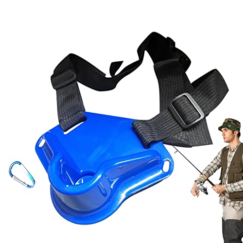 Nulyunze Outdoor Fishing Pole Belt, Deep Sea Fishing Rod Holder Tool With Adjustable Design, Aluminum Alloy Anti-Rust Fishing Belt For Sea, River, Lake Outdoor #TOP6