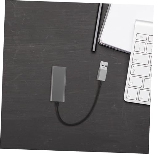 Adaptador USB 3.0 Gigabit Ethernet compatible con conector de red LAN PC 4