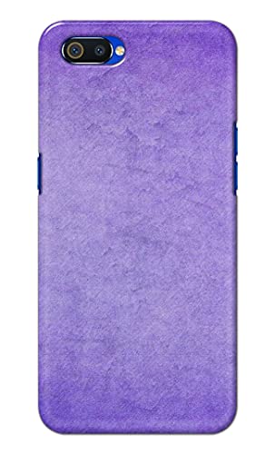 Image of Plain Purple Hard Back Case Cover for Realme C2 / Oppo A1K, RMX1941, CPH1923 Back Cover -(J5) VNS2226