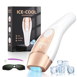 Laser Hair Removal, Aopvui IPL Laser Hair Removal for Women and Men, 3 In 1 At Home Hair Removal Device, Painless Hair Removal Machine with Ice Cooling for Armpits Legs Arms Bikini