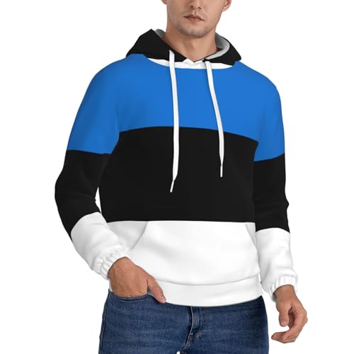 Sweat à capuche Estonie confortable pour vos séances de gym et voyages active