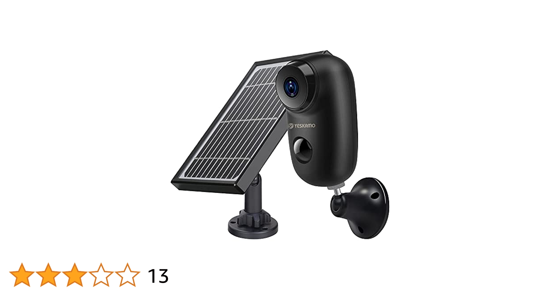 YESKAMO 電池式ワイヤレスカメラ　２機+未使用ソーラーパネル YESKAMO 電池式ワイヤレスカメラ 2機+未使用ソーラーパネル