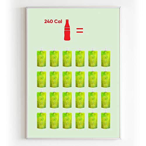 Everydaze Essential C’s Collagen + Vitamin C Konjac Jelly | Vegan, 10 Calories, 0 Sugar | Green Grape | 10 Packs | Healthy Diet Pouch Drinkable Snack Drink, Weight Management #TOP3