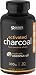 Coconut Activated Charcoal Infused with Organic Coconut Oil | Fast detoxing for Better Digestion | Non-GMO & Gluten Free (30 Mess-Free softgels)