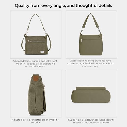 Image of Travelon Anti-Theft Heritage Hobo Bag