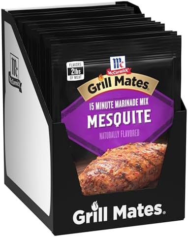 McCormick Grill Mates Mesquite Marinade Mix, 1.06 oz (Pack of 12)
