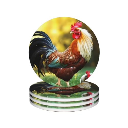 Dessous de verre absorbant en céramique pour protection de table basse - 2