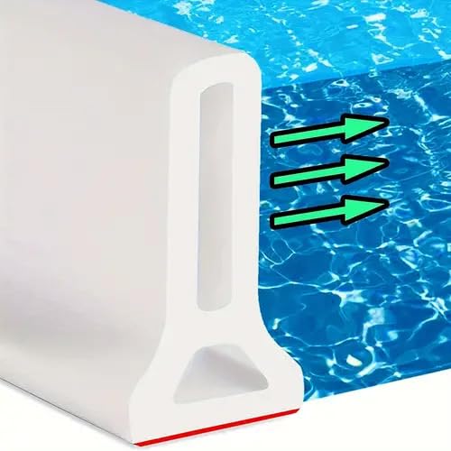 Adjustable Shower Water Blocker – Splash Guard for Bathtub & Walk-in Shower | Triangular Reinforced, Durable Silicone | Easy Peel-and-Stick Installation | Waterproof, Anti-Mold & Custom Shapes
