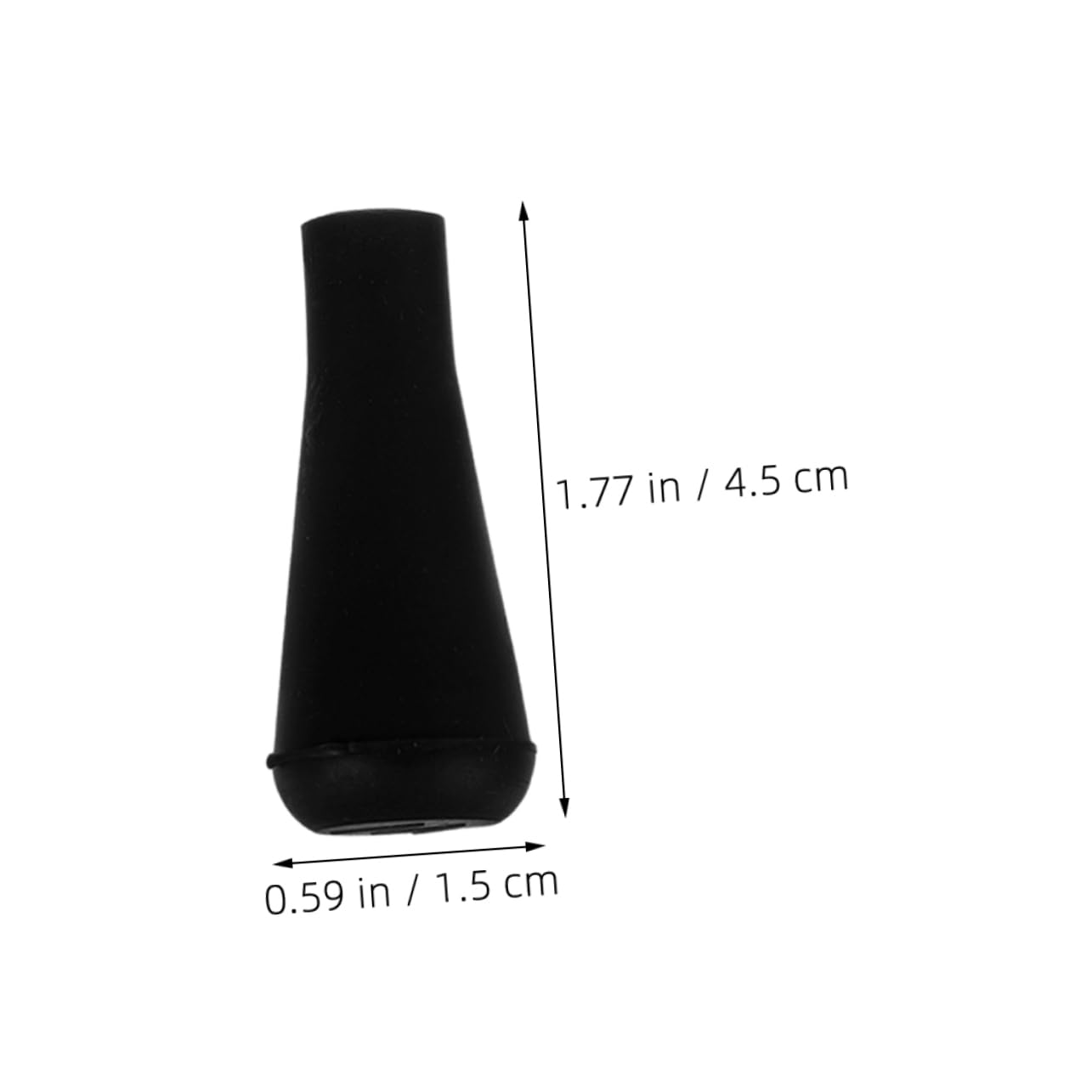 VANZACK Game Accessories 6pcs Soft Rubber Arrowheads Round Tips for Archery Practice Tips for Beginners