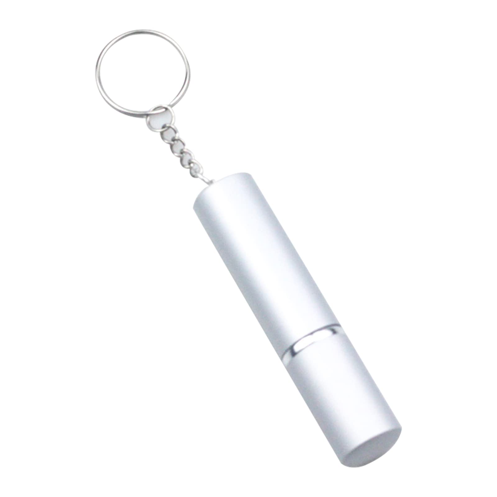 NEWFT 10ml Metal Perfumes Sample Bottle Keyring Car Interior Portable
