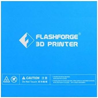 5pcs 157157mm Blue Heated Bed Tape Print Sticker Build Plate Tape for Flashforge Finder 3D Printer - (Size: Finder)