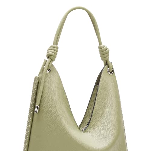 Image of Montana West Hobo Bags for Women Soft Slouchy Top Handle Shoulder Purses Handbag with Knot Strap