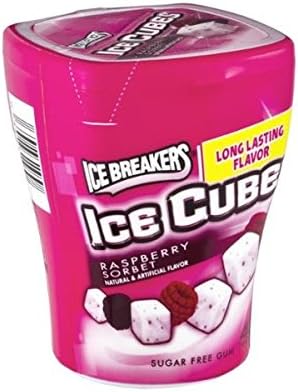 Ice Breakers 40 Piece Raspberry Sorbet Ice Cubes