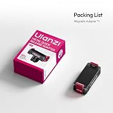 ULANZI OA24 Szybkozłączka do DJI Osmo Action 6/Nano, metalowy adapter, magnetyczny uchwyt z klamrą szybkozłączkową 1/4" do Osmo Action 6/Osmo Nano