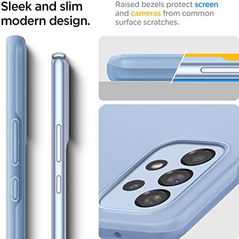 Spigen Thin Fit Case Compatible with Samsung Galaxy A53 5G - Cream Blue