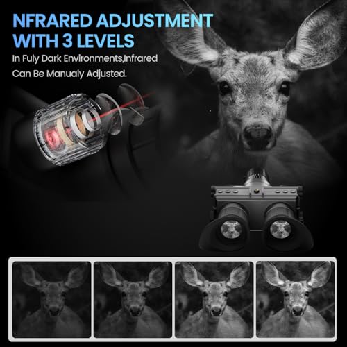 image for SCOPEPIC 4K Head-Mounted Night Vision Goggles & Binoculars for Adults 