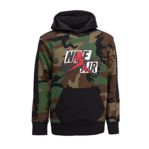 Jordan Boy's Jumpman Classics Fleece Hoodie (Big Kids) Camo SM (8 Big Kid)
