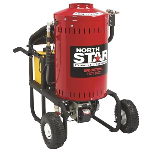 NorthStar Electric Wet Steam Cleaner and Hot Water Commercial Pressure Power Washer Add-on Unit - 4000 PSI, 4 GPM, 115 Volts