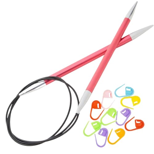 KnitPro Zing Circular Knitting Needles 40 inch,...