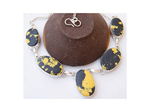 Surbhi Crafts Rainbow Calsilica Necklace, Silver Plated Chain Necklace, Women Necklace, Brass Necklace AH-14074 Surbhi Crafts Rainbow Calsilica Necklace, Silver Plated Chain Necklace, Women Necklace, Brass Necklace AH-14074