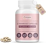 D-Mannose Capsules | Bladder Control & Urinary Tract Infection Treatment | | UTI Treatment for Women | High Strength 1500 mg | 120 Caps