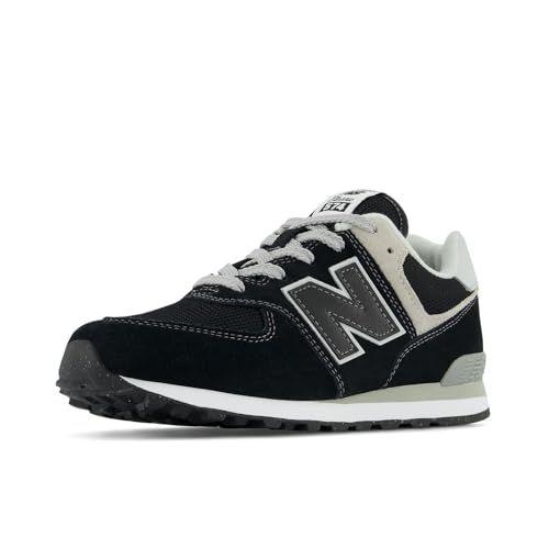 New Balance 574, Zapatillas Niños, Negro Black Evb, 36 EU