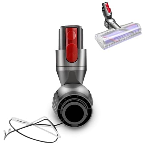 CHUANCHENG 50W Direct Drive Head Connector for Dyson V8 V10 Vacuum Cleaner Floor Brush Connection Head Replace Accessories Parts Cover