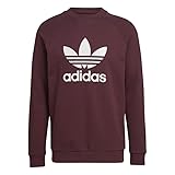 Corte regular adidas Sudadera Adicolor Classics Trefoil Crewneck, XXL, burdeos, XXL