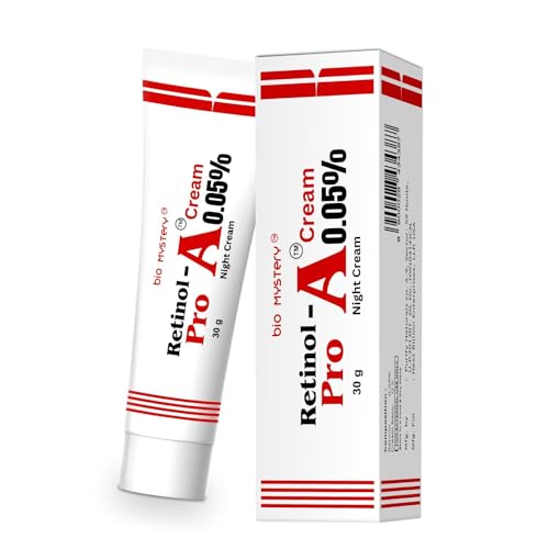 Image of Retinol Pro Night Cream 0.05% Vitamin A Advanced Anti-Aging Moisturizer for Face Fine Lines Wrinkles Sun Spots Uneven Skin Tone 30 g 1.05 oz
