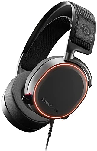 Image of (Refurbished) SteelSeries Arctis Pro High Fidelity Gaming Headset - Hi-Res Speaker Drivers - DTS Headphone: X v2.0 Surround for PC, Black