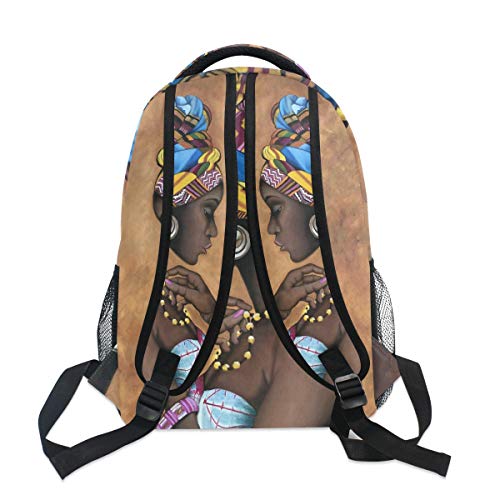 Alaza Afro African American Woman Large Backpack For Women Girls Personalized Laptop Ipad Tablet Travel School Bag With Multiple Pockets #TOP2