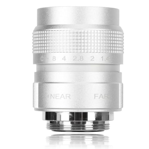 Objectif CCTV 25 mm f/1.4 monture C pour surveiller un entrepôt ou magasin
