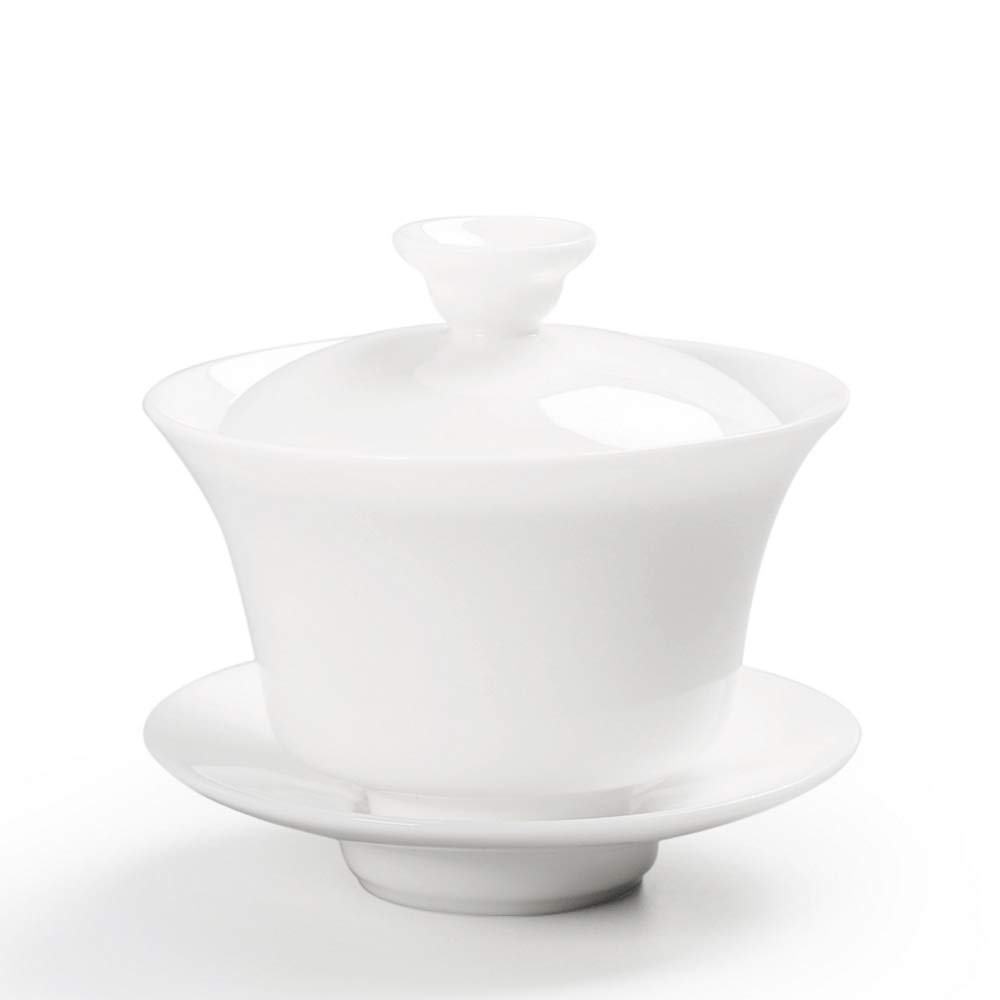 L-entcy Classic Ceramic Coffee Ceramic Mug Cup 150ml Water Cup Dehua Jade Porcelain Sancai Bowl Ceramic Kung Fu Tea Set Tea Cup White Porcelain Household Manual Tea Cup