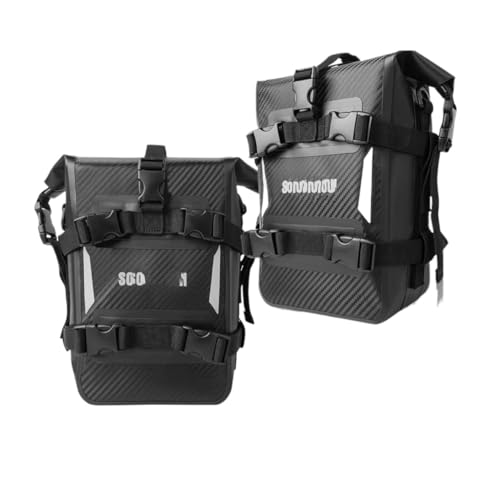 Alforja impermeable para motocicleta compatible con CB500X y NC750X bolsa para defensas