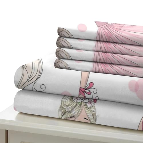 Parure de lit licorne 3D imprimée en microfibre durable de qualité