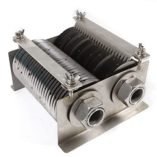 HinLIaDa Meat Cutter Blade Set, 5MM Stainless Steel Slicer for QE Model 500KG Machine