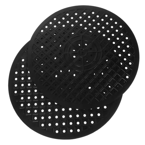 Garneck 2 piezas Alfombrillas de Secado de Goma para Cocina Unidades Antideslizantes y Flexibles Protectoras para Fregadero y Encimera Diseño Hueco para Drenaje Rápido Fáciles de Limpiar