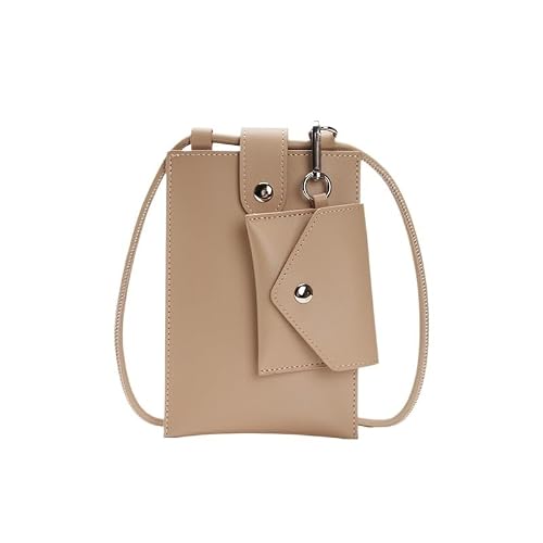 [GFHSKPOK] PU Vertical Mobile Phone Bag Women Versatile Cell Crossbody