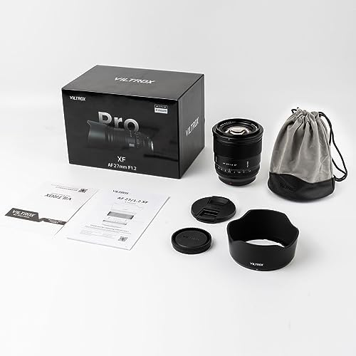 VILTROX 27mm F1.2 Pro XF 富士フイルム Xマウント用 VILTROX 27mm f/1.2 F1.2 Pro XF Mount APS-C Portrait Autofocus Lens
