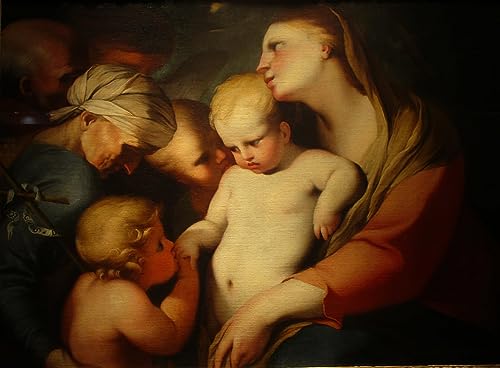 Toile Vierge à l'Enfant de Lubin Baugin affiche d'art haut de gamme pour grand salon