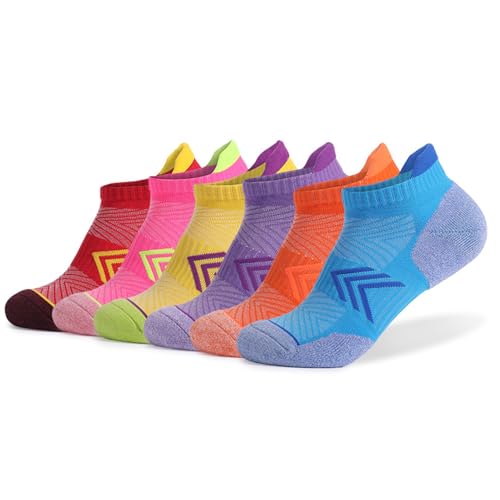 Women's Running Socks Padded Sports Socks Ankle Socks Breathable Cotton Socks4