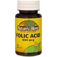 Folic Acid 1000 mcg 1Vitamin 000 mcg 100 Tabs