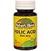 Nature's Blend Folic Acid 1000 mcg 100 Tablets
