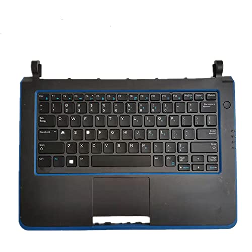 Coque clavier Dell Latitude 3350 noir avec pavé tactile et disposition US QWERTY