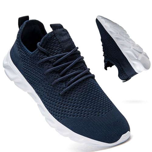 WCIDFY Womens Mens Running Tennis Shoes Unisex Slip On Gym Walking Shoes Lightweight Workout...