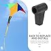 ibasenice Three-Way Plastic Kite Connectors Replacement Parts for DIY Kites Outdoor Sports Flying Accessories Universal Fit for Kids and Adults
